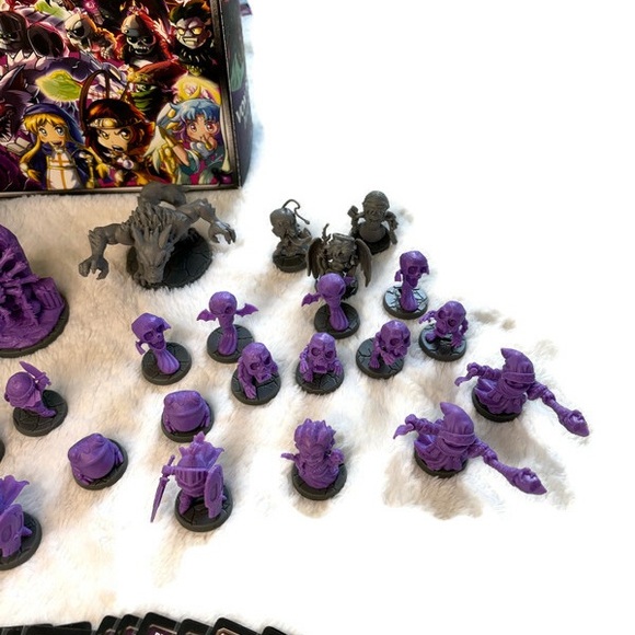 Super Dungeon Explore Von Drakk Manor 1st Edition Chibi D&D Miniatures - Picture 5 of 9